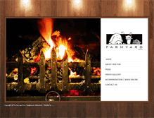 Tablet Screenshot of farmyardinn.co.uk